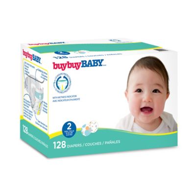 buybuy BABY&trade; 128-Count Size 2 Club Box Diapers in Circles and Stars