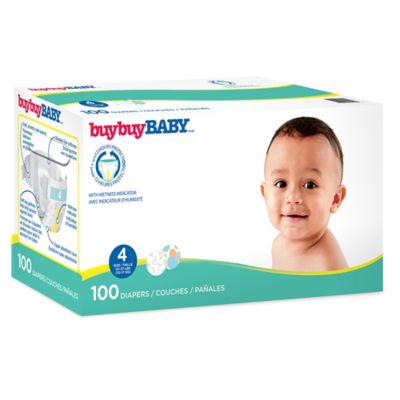buybuy BABY&trade; 100-Count Size 4 Club Box Diapers in Letters and Circles