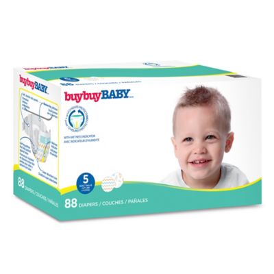buybuy BABY&trade; 88-Count Size 5 Club Box Diapers in Letters and Circles