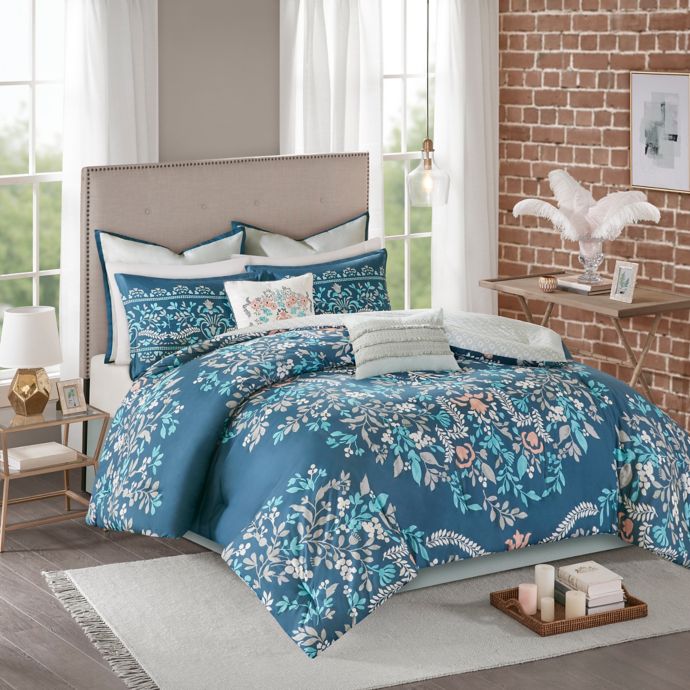 Madison Park Eden Reversible Comforter Set Bed Bath Beyond