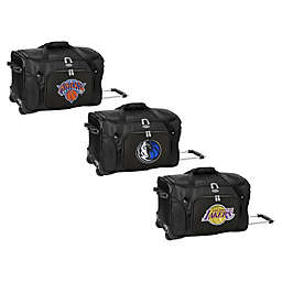NBA 22-Inch Wheeled Carry-On Duffle Bag Collection