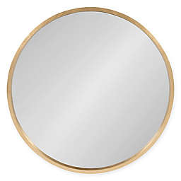 Kate and Laurel® Travis 21.6-Inch Round Wall Mirror in Gold