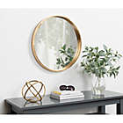 Alternate image 4 for Kate and Laurel&reg; Travis Round Wall Mirror