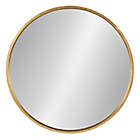 Alternate image 0 for Kate and Laurel&reg; Travis 25.6-Inch Round Wall Mirror in Gold