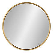 Kate and Laurel&reg; Travis 25.6-Inch Round Wall Mirror in Gold