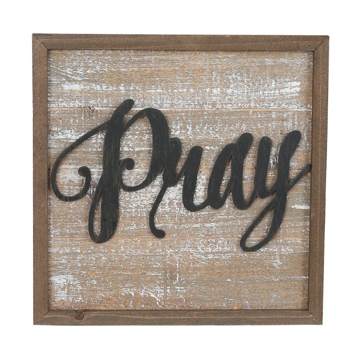 Inspirational Wood Wall Art (Set of 3) | Bed Bath & Beyond