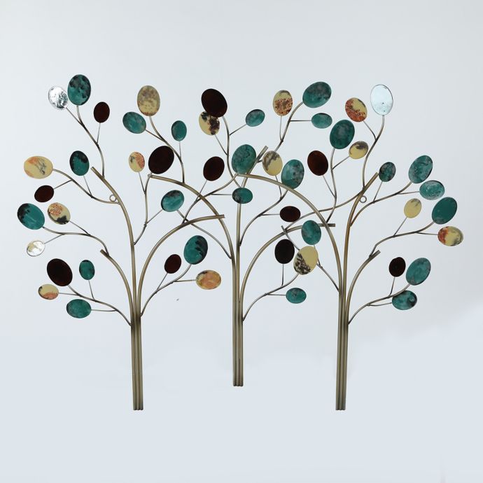 Metal Trees Wall Art Bed Bath Beyond