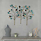 Alternate image 1 for Metal Trees 35.5-Inch x 27.25-Inch Wall Art
