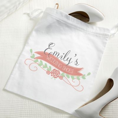 wedding shoe bag