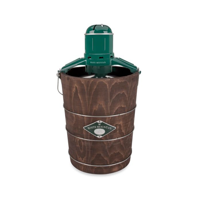 White Mountain® Appalachian Series 6Quart Electric Ice Cream Maker