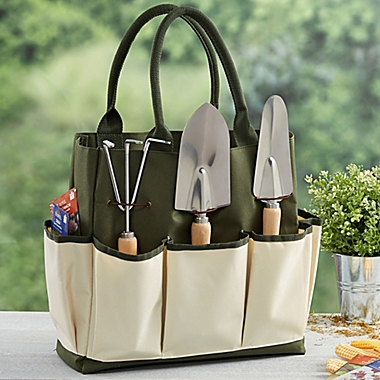 My Garden Personalized 4-Piece Garden Tote and Tool Set. View a larger version of this product image.