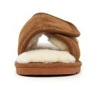 Alternate image 3 for Lamo&reg; Luxury Women's Open-Toe Wrap Slippers in Chestnut