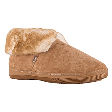 Lamo&reg; Classic Size 11 Women&#39;s Bootie Slippers in Chestnut. View a larger version of this product image.