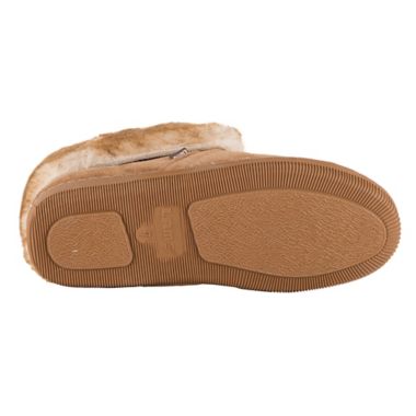 Lamo&reg; Classic Size 11 Women's Bootie Slippers in Chestnut. View a larger version of this product image.