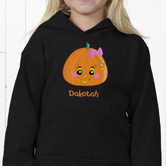 pumpkin colored sweatshirt