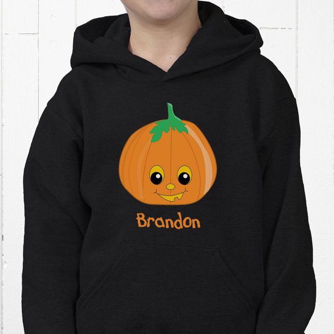 pumpkin colored sweatshirt