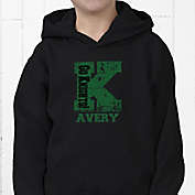 Go Team Personalized Hanes&reg; Youth Hooded Sweatshirt