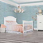 Alternate image 2 for evolur&trade; Convertible Crib Wooden Full-Size Bed Rail in Weathered White