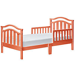 Dream On Me Elora Toddler Bed in Fusion Coral