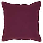 Alternate image 0 for Rizzy Home Flanged Square Indoor/Outdoor Throw Pillow in Purple