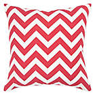 Alternate image 0 for Rizzy Home Chevron Square Throw Pillow in Red/White
