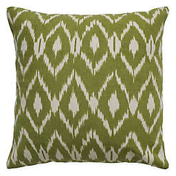 Rizzy Home Ikat Square Throw Pillow