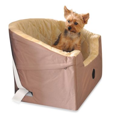 K&amp;H Bucket Booster Small Pet Car Seat in Tan. View a larger version of this product image.