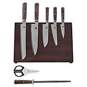 MIYABI Black 5000MCD67 8-Piece Kitchen Knife Block Set