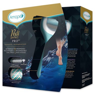 Amopé Pedi Perfect&trade; Wet & Dry&trade; Rechargeable Foot File. View a larger version of this product image.