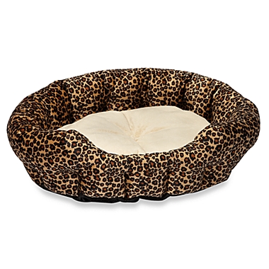 K&H Self-Warming Pet Nuzzle Nestin Leopard. View a larger version of this product image.