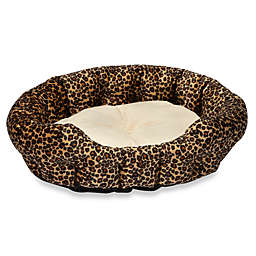 K&H Self-Warming Pet Nuzzle Nestin Leopard