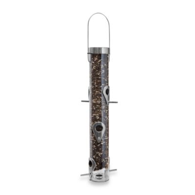 Droll Yankees 6 Port 2 5 Inch Sunflower Tubular Bird Feeder Bed