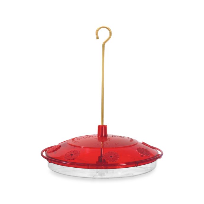 Droll Yankees Happy Eight 10 8 Port Hummingbird Feeder In Red