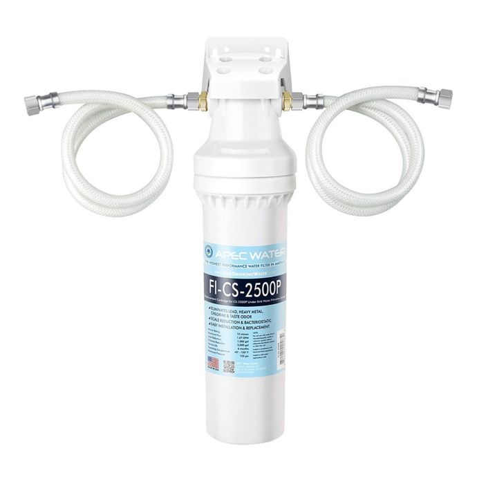 Apec Water Cs 2500p Under Counter Water Filtration System With