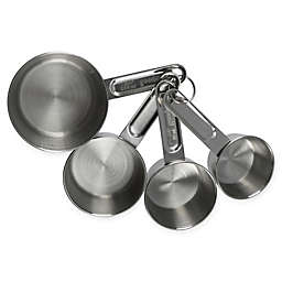 4-Piece Stainless Steel Measuring Cups Set