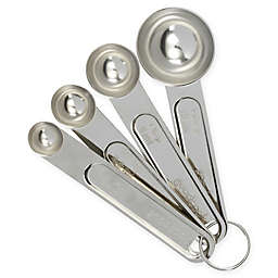 4-Piece Stainless Steel Measuring Spoons Set