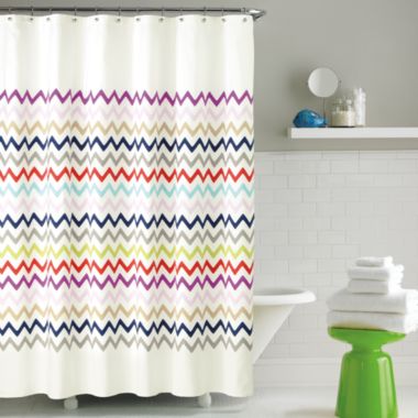 kate spade new york Brightwater Ave Fabric Shower Curtain | Bed Bath &  Beyond