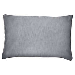 Canadian Living Chambray Standard Pillow Sham in Charcoal