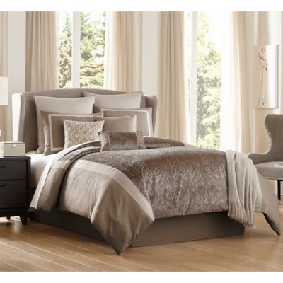 taupe bedding