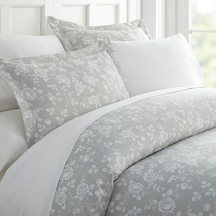 Home Collection Rose Duvet Cover Set Bed Bath Beyond