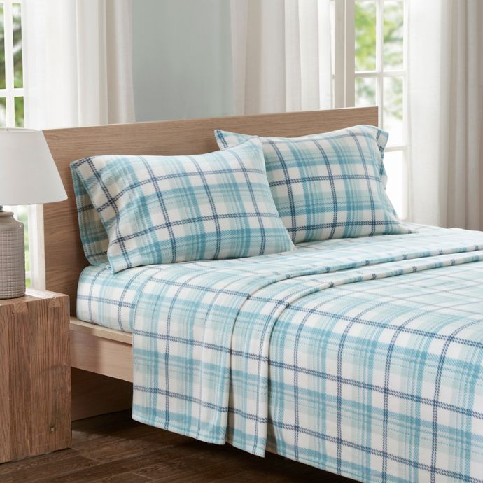 True North by Sleep Philosophy Microfleece Plaid Sheet Set ...