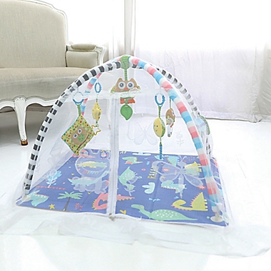 BABY CARE&trade; Dinosaur Activity Gym in Blue. View a larger version of this product image.