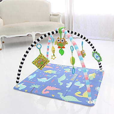 BABY CARE&trade; Dinosaur Activity Gym in Blue. View a larger version of this product image.