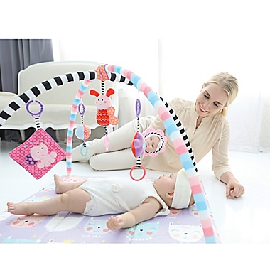 BABY CARE&trade; Cat Activity Gym in Blue. View a larger version of this product image.