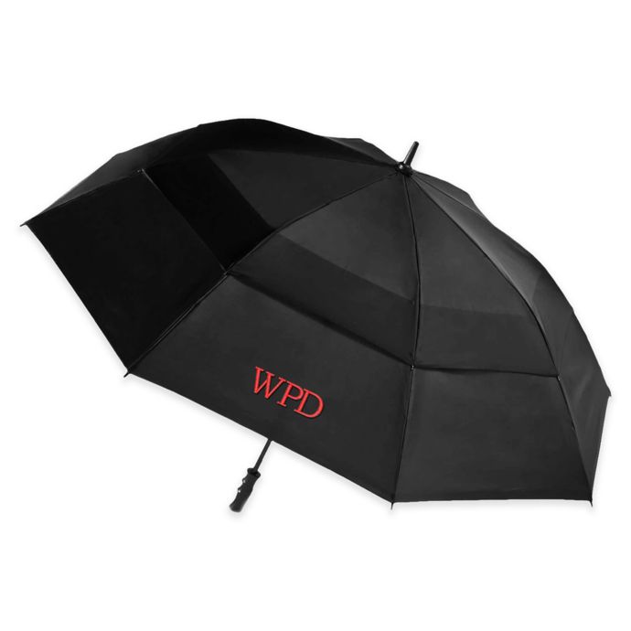 totes® Stormbeater Vented Umbrella in Black Bed Bath & Beyond