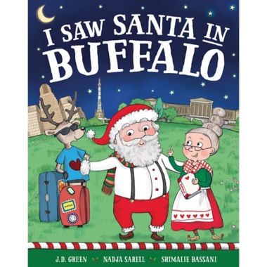 "I Saw Santa in Buffalo" by J.D. Green. View a larger version of this product image.