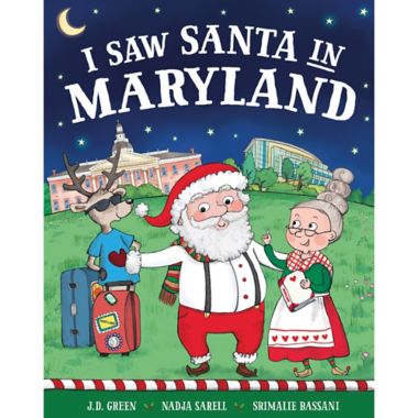 "I Saw Santa in Maryland" by J.D. Green. View a larger version of this product image.