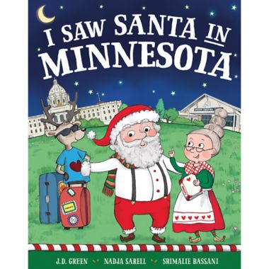 "I Saw Santa in Minnesota" by J.D. Green. View a larger version of this product image.