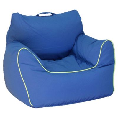 baby blue bean bag chair