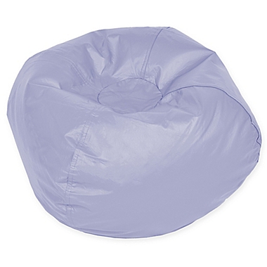 Acessentials&reg; Polyester Upholstered Round Bean Bag Bean Bag Chair in Dusty Lilac. View a larger version of this product image.